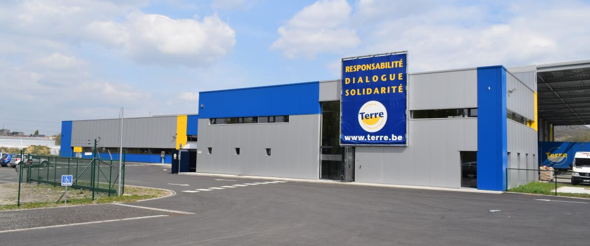 Centre de tri textile de Couillet